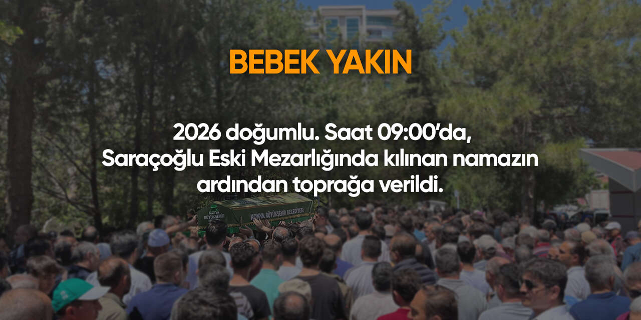 Konya'da bugün vefat edenler | 27 Ocak 2026 7